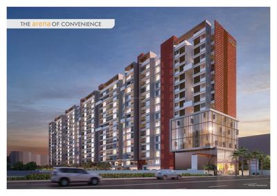 Image of 1310 Sq.ft 3 BHK Apartment / Flat for sale in Austin Arena, Tathawade, Pune for Rs. 12200000