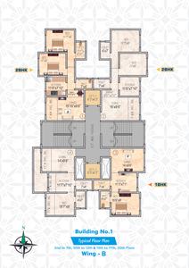 Image of 580 Sq.ft 1 BHK Apartment / Flat for sale in GP Complex Building No 1, Naigaon East, Naigaon for Rs. 3400000
