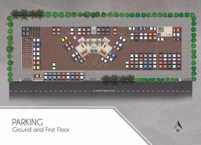 Image of 1175 Sq.ft 2 BHK Apartment / Flat for sale in Koperkhairane Infinity Tower, Kopar Khairane, Navi Mumbai for Rs. 17500000