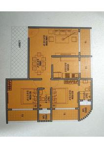 Image of 1200 Sq.ft 3 BHK Apartment / Flat for sale in Raajyam Amity Apartments, Santacruz East, Mumbai for Rs. 34500000