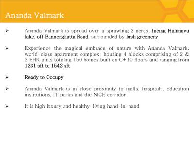 Valmark Ananda Brochure 3