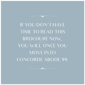 Concorde Abode 99 Brochure 1