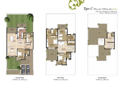 Image of 3240 Sq.ft 3 BHK Villa for sale in Unitech Nirvana Country II, Sector 71, Gurgaon for Rs. 83500000