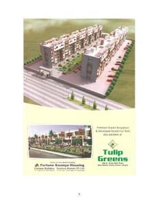 Image of 633 Sq.ft 2 BHK Apartment / Flat for sale in Soumya Tulip Heights, Kolar Road, Bhopal for Rs. 1400000