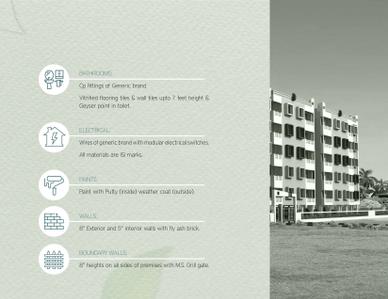 Image of 900 Sq.ft 2 BHK Apartment / Flat for sale in Saswat Homes, Patia, Bhubaneswar for Rs. 9200000