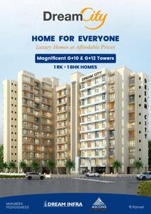 Image of 393 Sq.ft 1 RK Apartment / Flat for sale in Dream City, Panvel, Navi Mumbai for Rs. 2500000