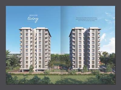 Image of 1850 Sq.ft 3 BHK Apartment / Flat for sale in JT Serenity Homes, Pal Gam, Surat for Rs. 8300000