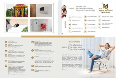 Image of 1450 Sq.ft 3 BHK Apartment / Flat for sale in Vikyath White Meadows by Vikyath Infra, K R Puram, Bengaluru for Rs. 15800000