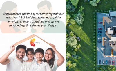 Image of 1099 Sq.ft 2 BHK Apartment / Flat for sale in Sai Siddhi Casalino Towers Phase 3, Handewadi, Pune for Rs. 5600000