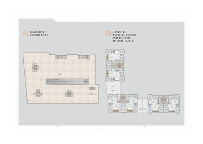 Image of 1450 Sq.ft 3 BHK Apartment / Flat for sale in Earth Arica, Sama Savli, Vadodara for Rs. 8500000