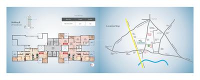Image of 950 Sq.ft 2 BHK Apartment / Flat for sale in Mont Vert Oyestra, Wakad, Pune for Rs. 8800000