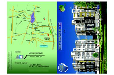 Image of 1350 Sq.ft 3 BHK Apartment / Flat for sale in Chakraborty Anjali Green, Rajarhat, Kolkata for Rs. 7000000