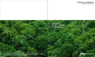 Image of 1200 Sq.ft Residential Plot / Land for sale in Godrej Reserve Phase 1, Devanahalli, Bengaluru for Rs. 12500000