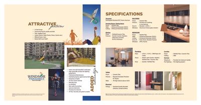 Image of 995 Sq.ft 2 BHK Apartment / Flat for sale in High End Windsor Paradise 2 Block F, Raj Nagar Extension, Ghaziabad for Rs. 7000000