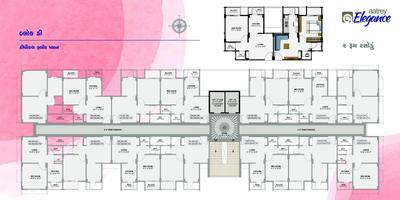 Image of 1170 Sq.ft 2 BHK Apartment / Flat for sale in Aatrey Elegance, GIDC Naroda, Ahmedabad for Rs. 2700000