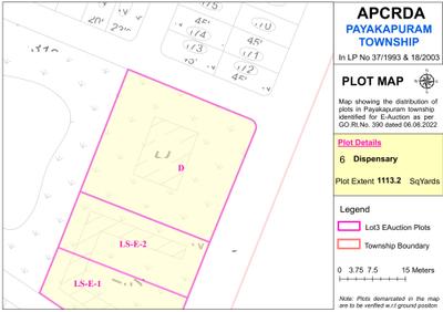 Image of 260 Sq.ft Residential Plot / Land for sale in Payakapuram Township, Payakapuram, Vijayawada for Rs. 6900000