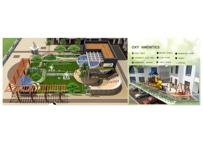 Image of 612 Sq.ft 1 BHK Apartment / Flat for sale in Venkatesh Oxy Valley Phase 1, Wagholi, Pune for Rs. 3800000