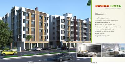Image of 1099 Sq.ft 2 BHK Apartment / Flat for sale in Rashmi Green - Green Space, Narolgam, Ahmedabad for Rs. 2800000