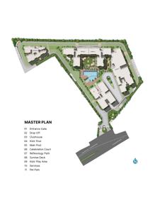 Image of 1300 Sq.ft 3 BHK Apartment / Flat for sale in Sobha Infinia Phase 2A Block 5 Wing 5, Koramangala, Bengaluru for Rs. 40000000