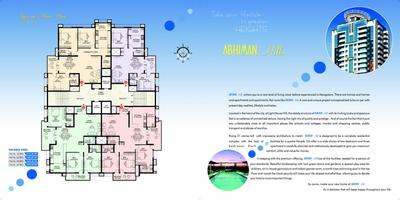 Image of 2115 Sq.ft 3 BHK Apartment / Flat for sale in Abhiman Hills, Kodailbail, Mangalore for Rs. 15500000