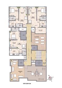 Image of 630 Sq.ft 1 BHK Apartment / Flat for sale in Rudra Galaxy Aura, Ghatkopar East, Mumbai for Rs. 21400000