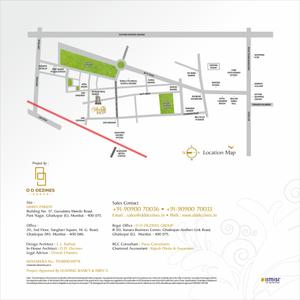 Image of 936 Sq.ft 2 BHK Apartment / Flat for sale in D D Umiya Parijat, Ghatkopar East, Mumbai for Rs. 20500000