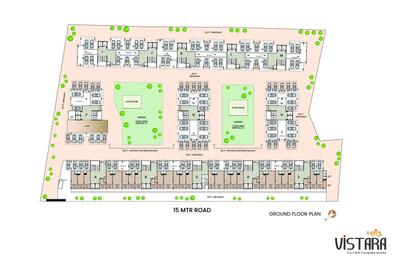 Image of 1080 Sq.ft 2 BHK Apartment / Flat for sale in Saanvi Aarambh Vistara, Chandlodia, Ahmedabad for Rs. 5700000