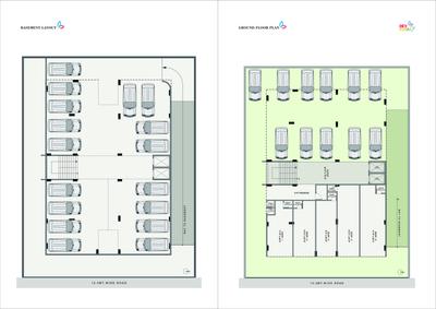 Image of 1750 Sq.ft 3 BHK Apartment / Flat for sale in Devkuvar 7, Tragad, Ahmedabad for Rs. 6400000