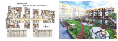 Image of 1141 Sq.ft 3 BHK Apartment / Flat for sale in GM Meena Prime, Birati, Kolkata for Rs. 6100000