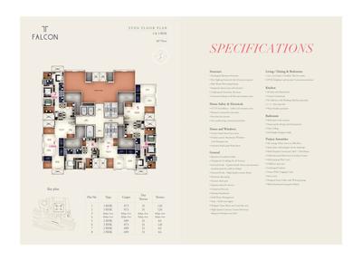 Image of 1058 Sq.ft 2 BHK Apartment / Flat for sale in Kohinoor Falcon, Sus, Pune for Rs. 9800000