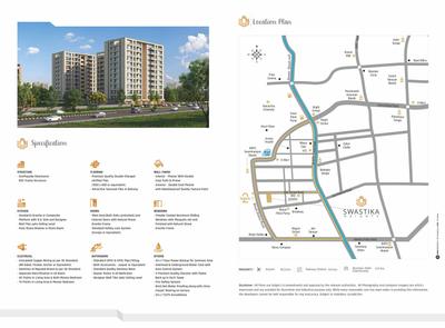 Image of 1485 Sq.ft 3 BHK Apartment / Flat for sale in Shree Ram Swastika Heights, Bhayli, Vadodara for Rs. 7500000