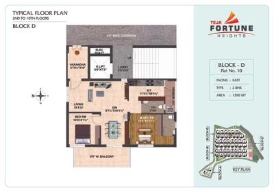 Teja Fortune Heights Brochure 104