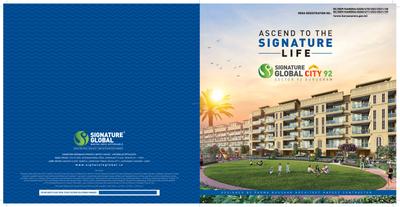 Image of 1190 Sq.ft 3 BHK Builder Floor for sale in Signature Global City 92 Phase 1, Sector 92, Gurgaon for Rs. 12500000