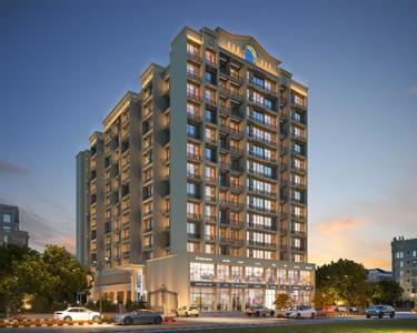 Image of 755 Sq.ft 1 BHK Apartment / Flat for sale in Today Aikyam Two, Pushpak Nagar, Navi Mumbai for Rs. 4850000