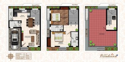 Image of 2665 Sq.ft 4 BHK Duplex for sale in Jansen Brindavan Phase 2, Padur, Chennai for Rs. 24500000