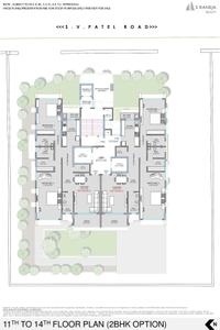 Image of 3000 Sq.ft 4 BHK Apartment / Flat for sale in S Raheja Panorama, Santacruz West, Mumbai for Rs. 170000000