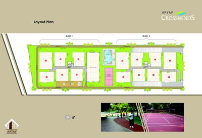 Image of 1650 Sq.ft 3 BHK Apartment / Flat for sale in Aryav Crosswinds, Horamavu, Bengaluru for Rs. 17900000