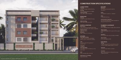 Image of 1135 Sq.ft 2 BHK Apartment / Flat for sale in Sri Vidhathri Vasatham, Electronic City, Bengaluru for Rs. 7718000
