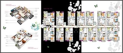 Image of 1480 Sq.ft 3 BHK Apartment / Flat for sale in Hilife Spring Bloom, Varthur, Bengaluru for Rs. 13000000