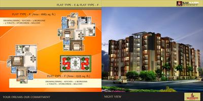Image of 650 Sq.ft 2 BHK Apartment / Flat for sale in Sukriti Sai Yash Residency, Anora Kala, Lucknow for Rs. 3000000