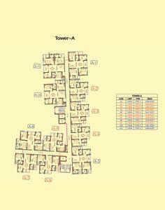 Image of 1134 Sq.ft 2 BHK Apartment / Flat for sale in Vanshdeep The Aura, Jagatpura, Jaipur for Rs. 6545000