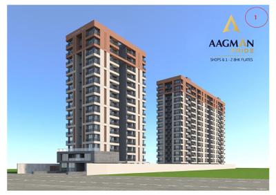 Image of 1222 Sq.ft 2 BHK Apartment / Flat for sale in Aagman Pride, Bhesan, Surat for Rs. 4350000