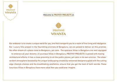 Pruthvi Vivanta Brochure 2