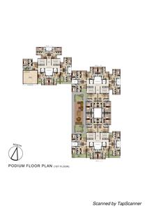 Image of 593 Sq.ft 1 BHK Apartment / Flat for sale in Sanskruti Sapphire, Nalasopara East, Nala Sopara for Rs. 4000005