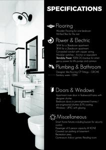 Image of 1300 Sq.ft 2 BHK Apartment / Flat for sale in Adonai Glory, Hennur, Bengaluru for Rs. 8000000