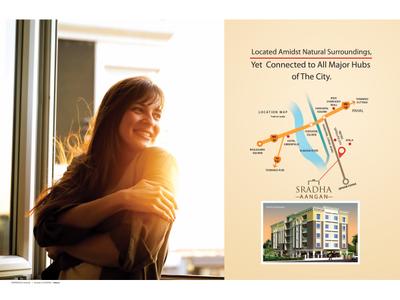 Image of 1250 Sq.ft 2 BHK Apartment / Flat for sale in Sanjita Sradha Aangan, Hanspal, Bhubaneswar for Rs. 7500000