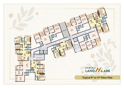 Image of 850 Sq.ft 2 BHK Apartment / Flat for sale in Shreeji Landmark Phase I, Badlapur East, Badlapur for Rs. 4000000