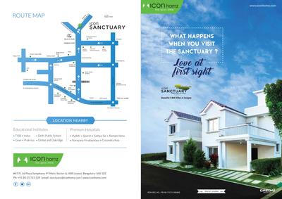 Image of 1430 Sq.ft 3 BHK Villa for sale in Icon Sanctuary, Sarjapur, Bengaluru for Rs. 20000000