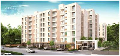 Image of 800 Sq.ft 2 BHK Apartment / Flat for sale in Shiv Shakti Shivalay Green, Ankhol, Vadodara for Rs. 2900000
