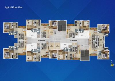 Image of 450 Sq.ft 1 BHK Apartment / Flat for sale in La Centrum, Dombivli East, Thane for Rs. 3900000